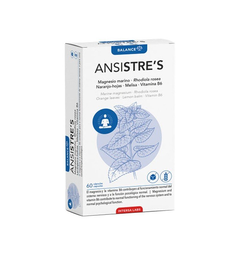 Ansistre`s, 60 capsule, 28,9g Intersa