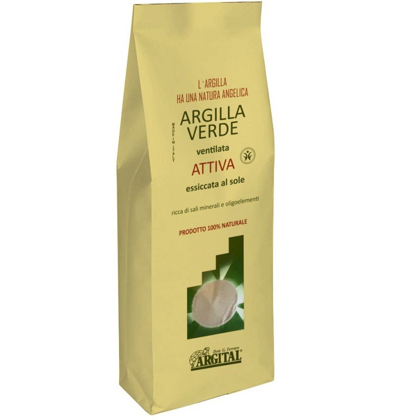 Argila verde activa ventilata, 500g