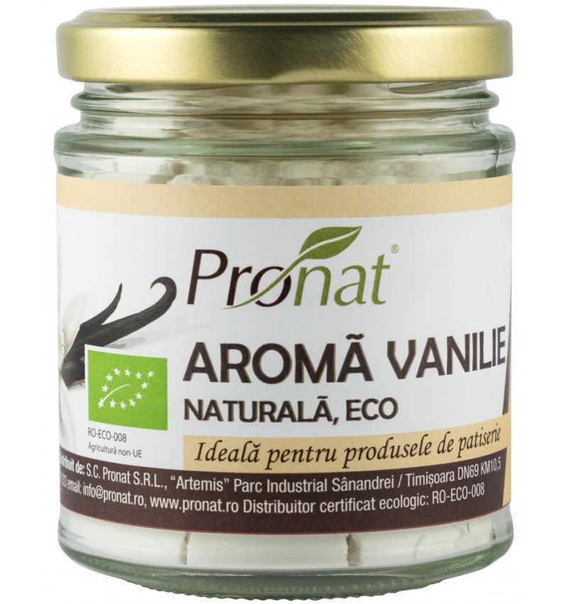 Aroma naturala de vanilie bio,