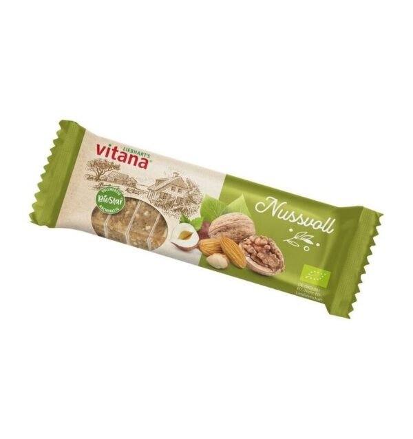 Baton bio cu nuci, 60g