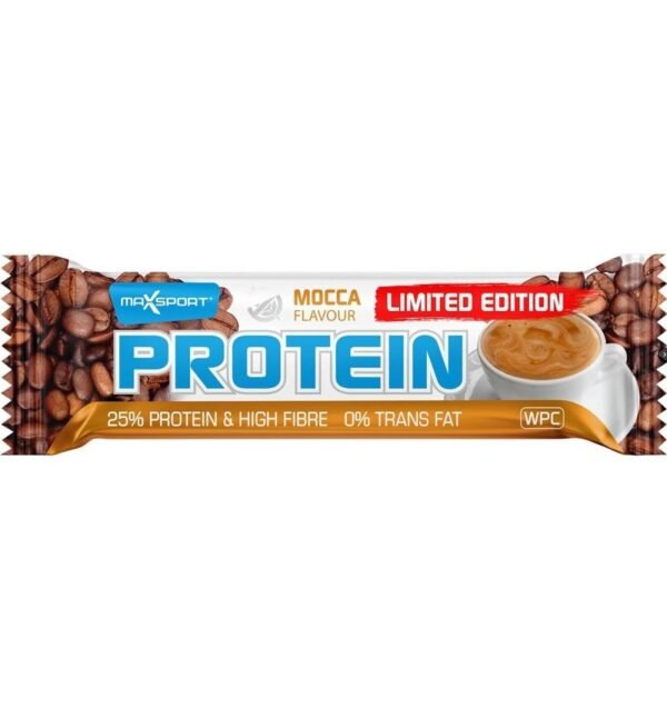 Baton proteic cu aroma de mocca, 60g