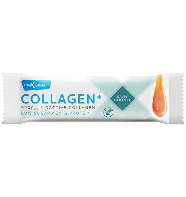 Baton proteic cu Colagen+ si caramel sarat,