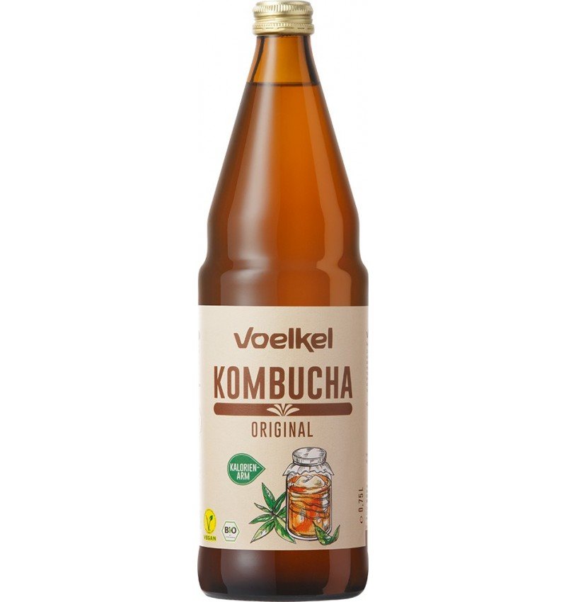 Bautura acidulata bio pe baza de kombucha,