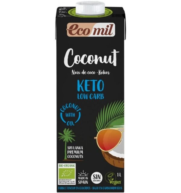 Bautura bio vegetala de cocos natur Keto,