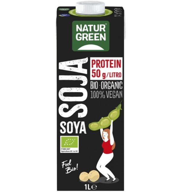 Bautura bio vegetala de soia, Protein, 1L