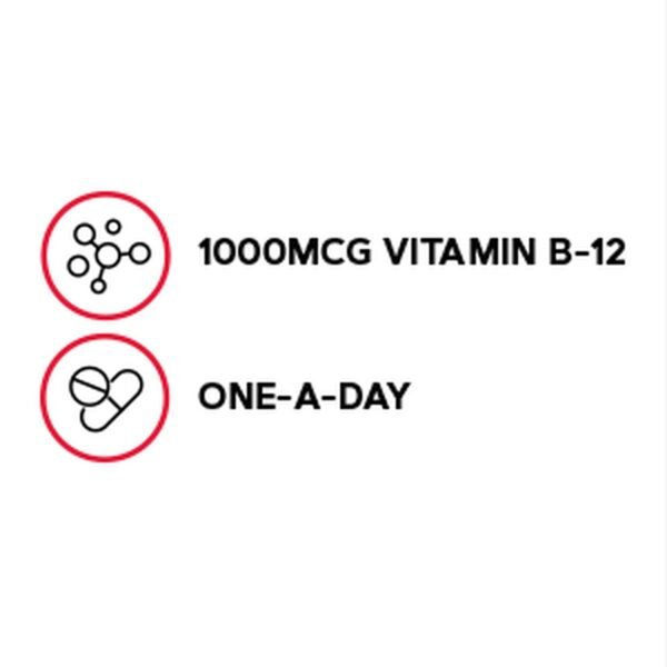Gnc Vitamin B-12 1000 Mcg, Vitamina B-12,  90 Tb - imagine 4