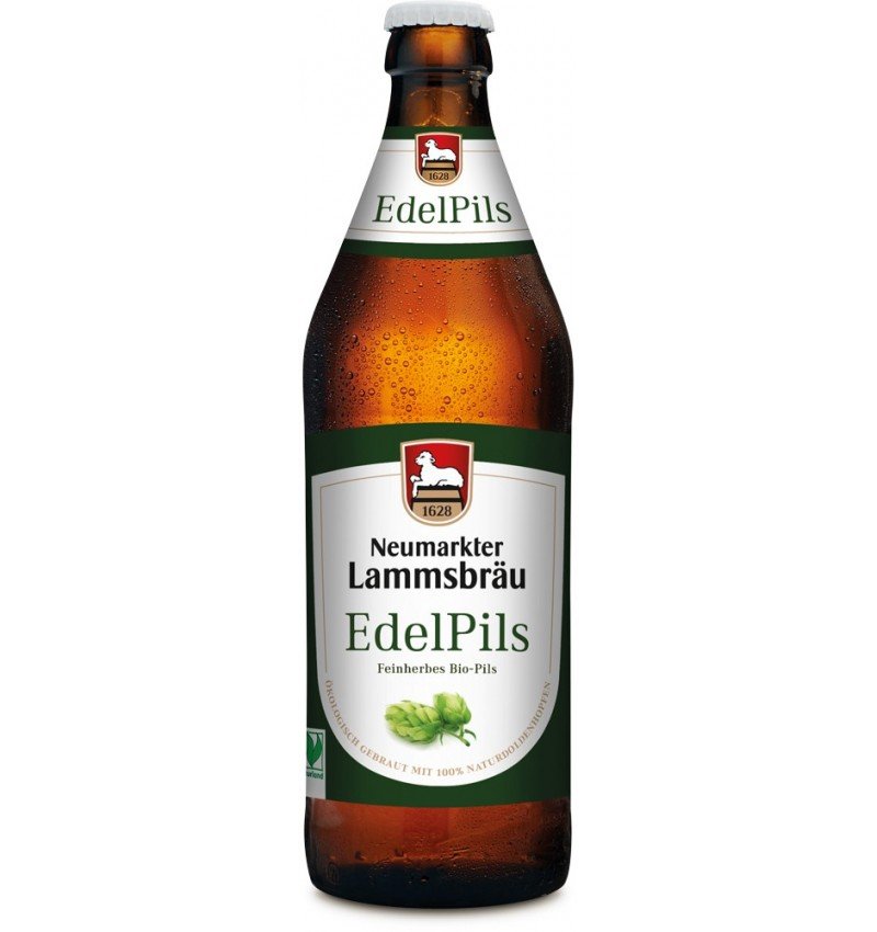 Bere bio Edelpils 4.7 % vol. alcool,