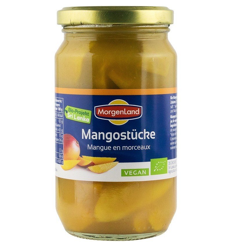 Bio Mango bucati, 350g