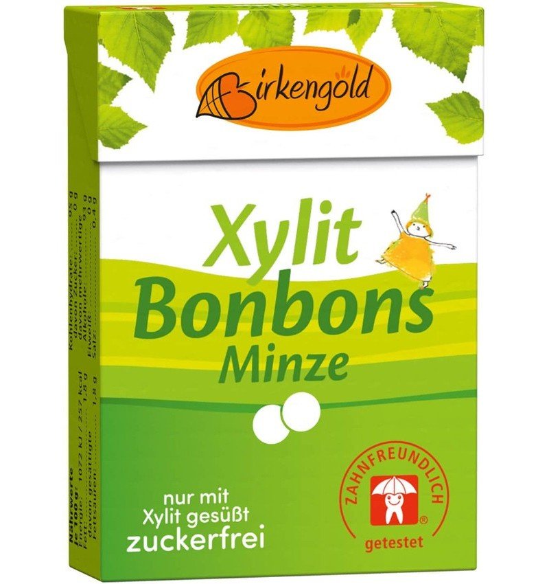 Bomboane cu xylitol si menta