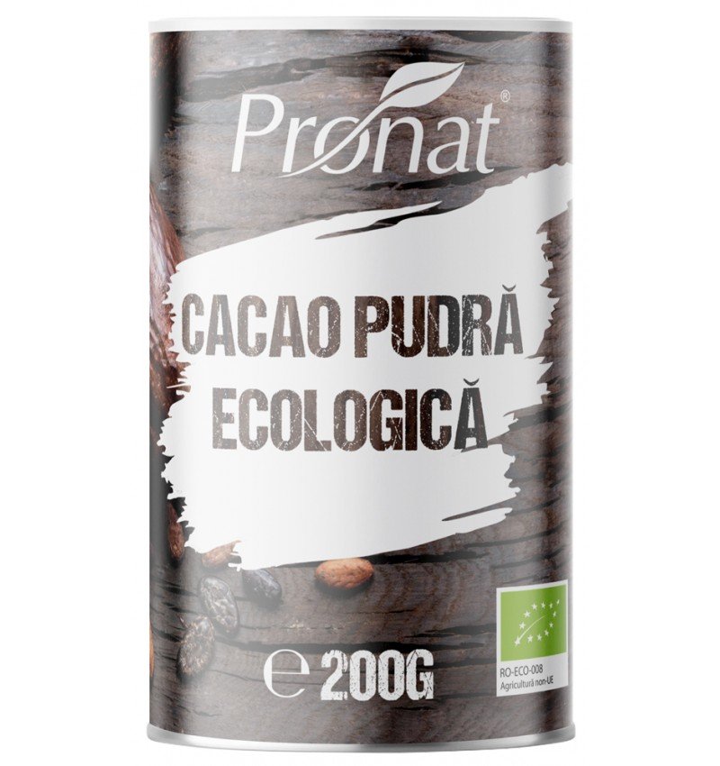 Cacao pudra bio, 200g