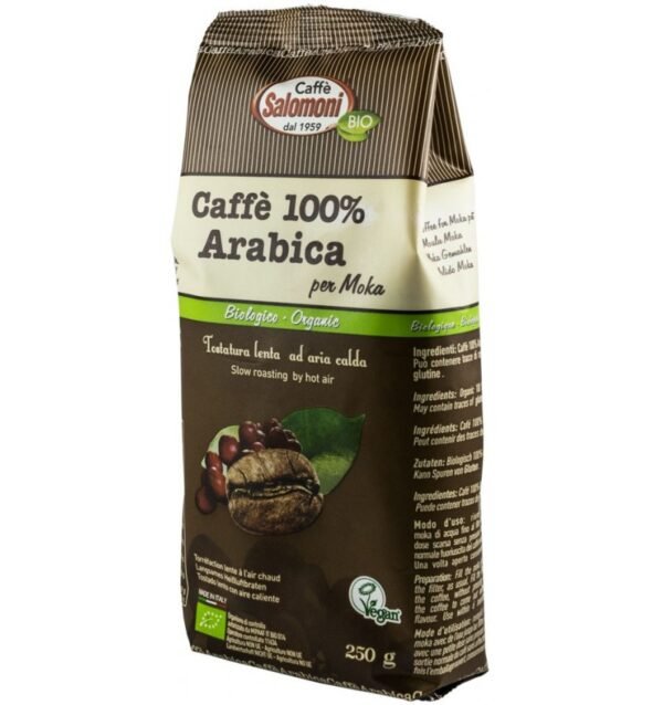 Cafea bio 100% Arabica, 250g