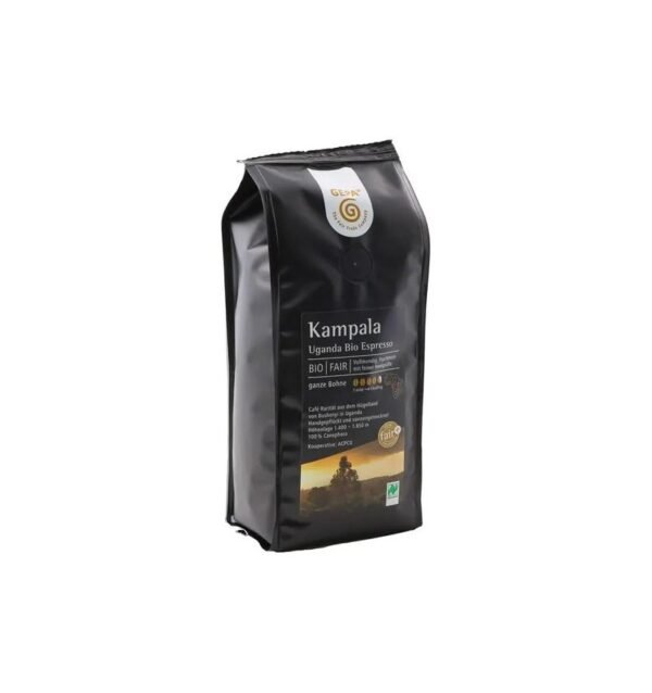 Cafea bio boabe Kampala, 250g