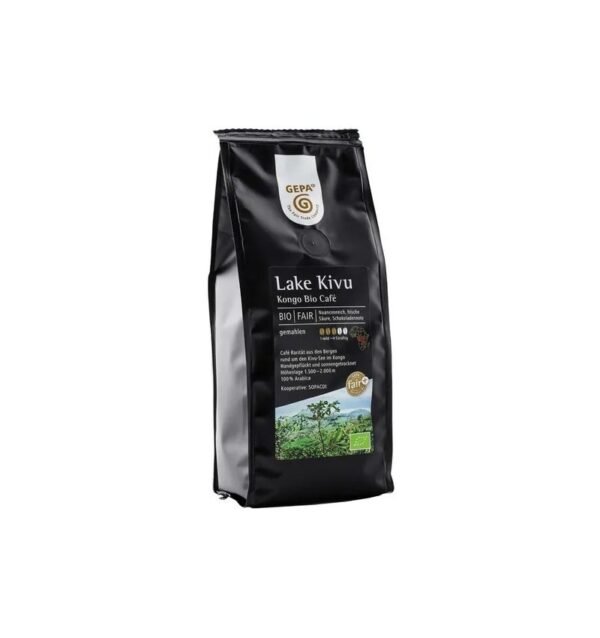 Cafea bio macinata Lake Kivu,