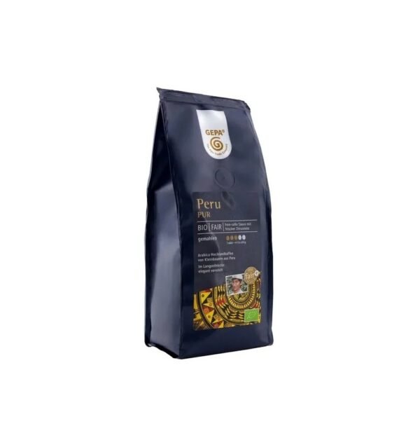 Cafea bio macinata Peru Pur,