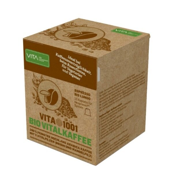 Cafea Bio Vitalkaffee, 10 capsule