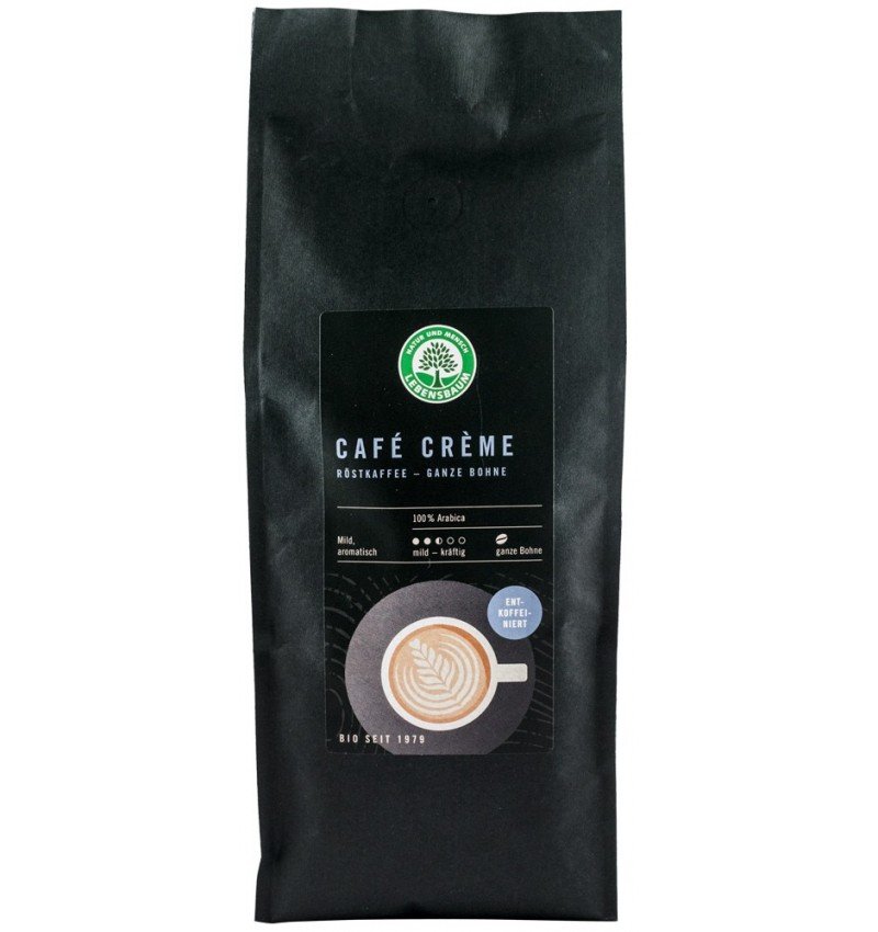 Cafea boabe bio prajita si decofeinizata Cafe