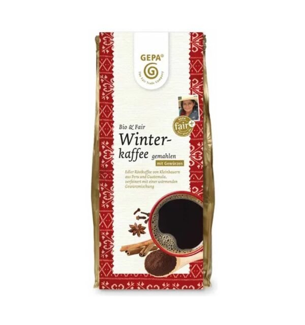 Cafea de iarna bio si fairtrate, macinata, cu