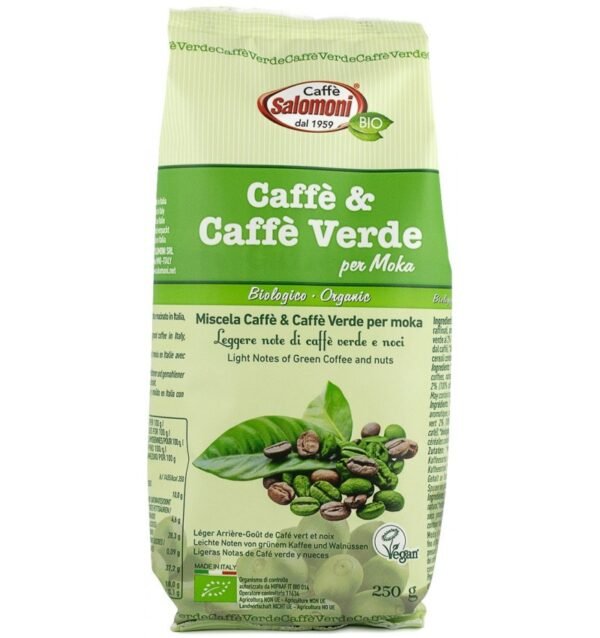 Cafea si cafea verde bio 250g