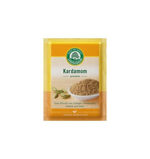 Cardamom pulbere, bio, 10g