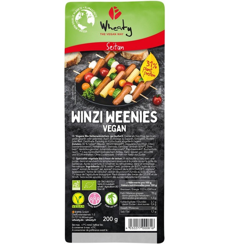 Carnaciori mini bio vegani, 200g