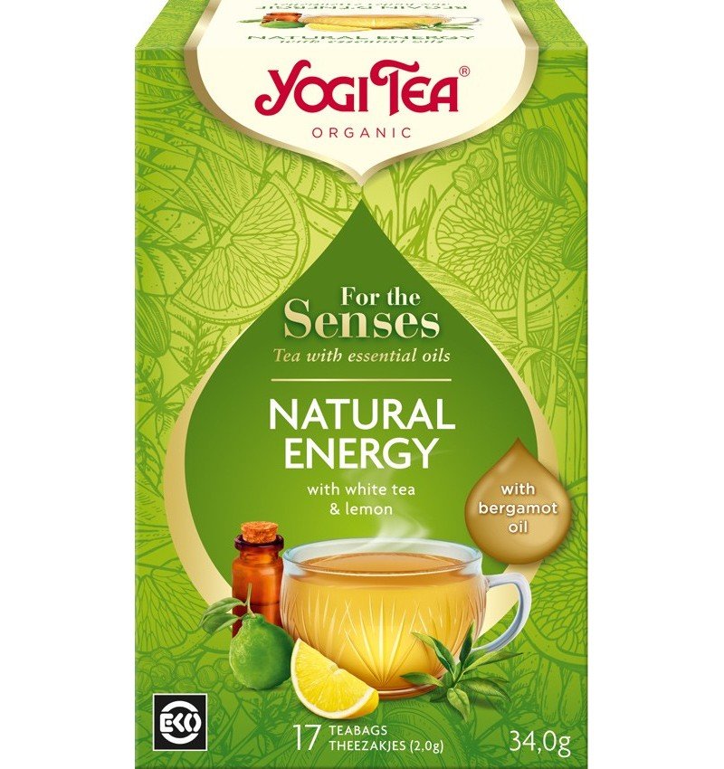 Ceai bio cu ulei esential Natural Energy