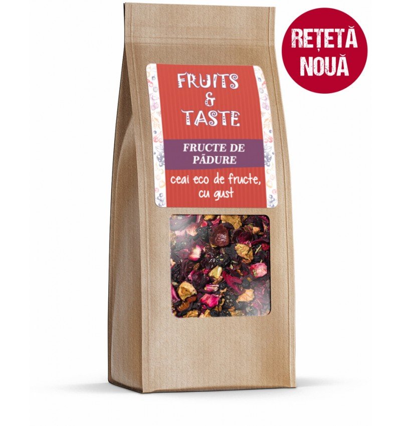 Ceai bio de fructe de padure