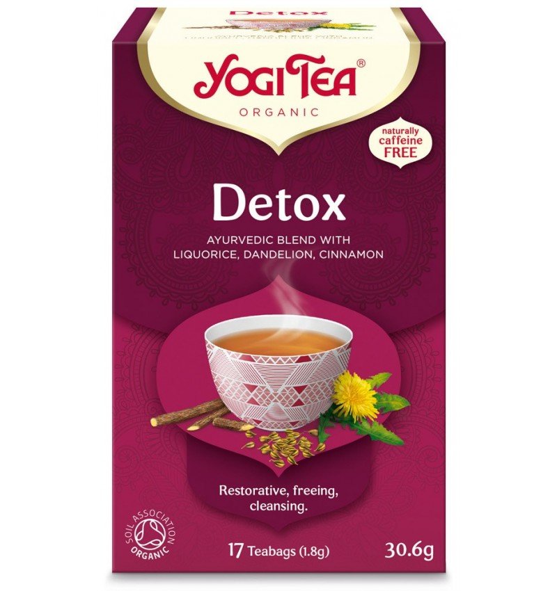 Ceai bio Detoxifiant, 17 pliculete x 1.8g,