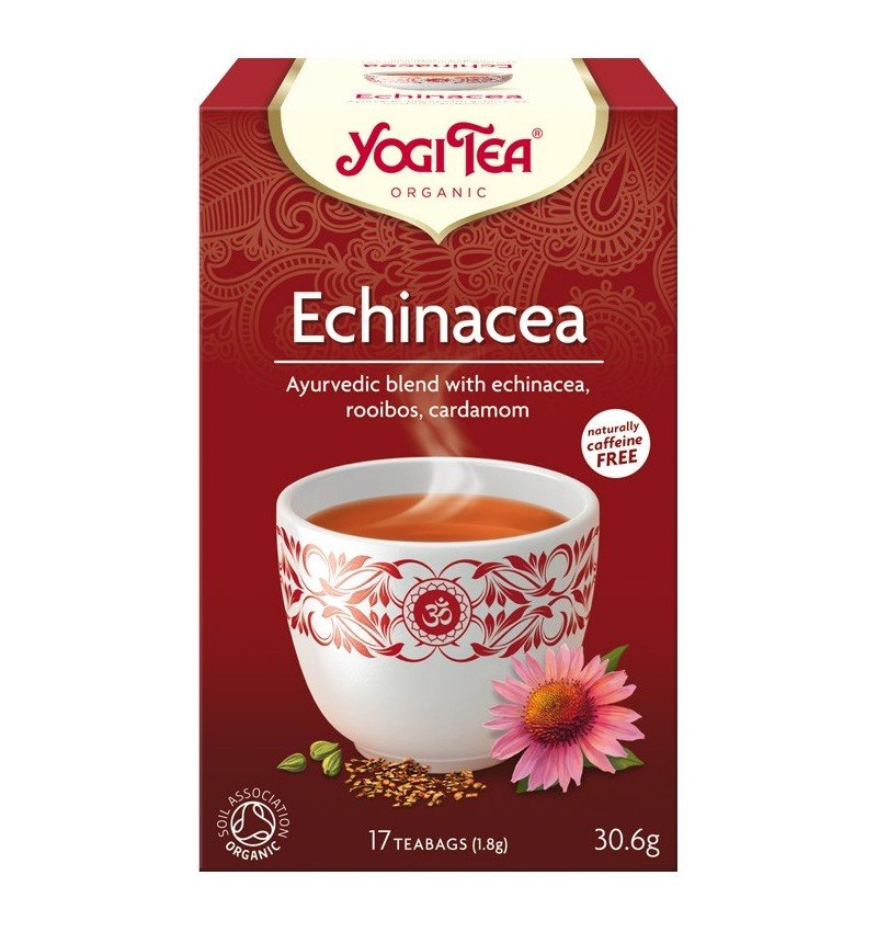 Ceai bio echinaceea, 17 pliculete 30.6g