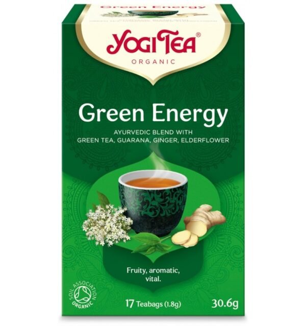 Ceai bio Energie Verde, 17 pliculete 30.6g