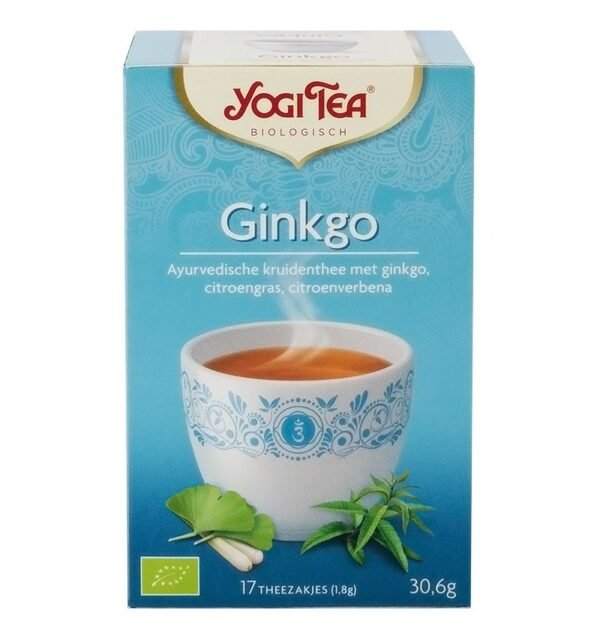 Ceai bio Ginkgo, 17 pliculete 30.6g