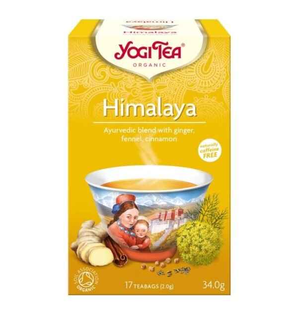 Ceai bio Himalaya, 17 pliculete 34g