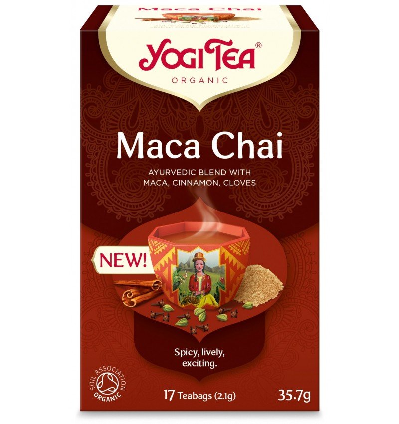 Ceai bio Maca Chai, 17×2.1g (35.7g)