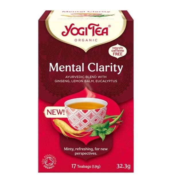 Ceai bio Mental Clarity 17 pliculete a 1,9g,