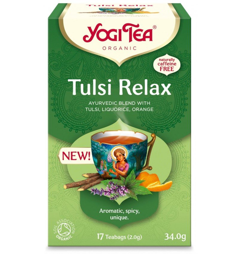 Ceai bio Tulsi Relax 17 pliculete a 2.0g