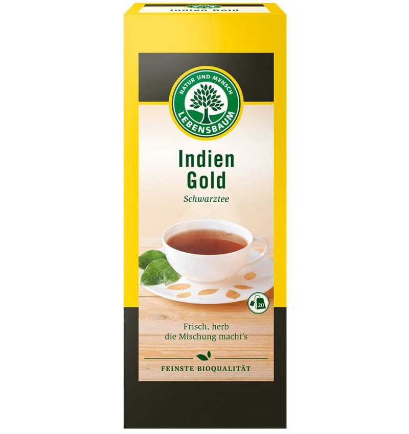 Ceai negru bio Indian Gold,