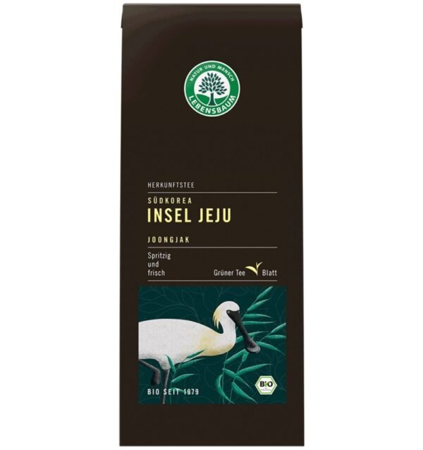 Ceai verde bio insula Jeju Korea de