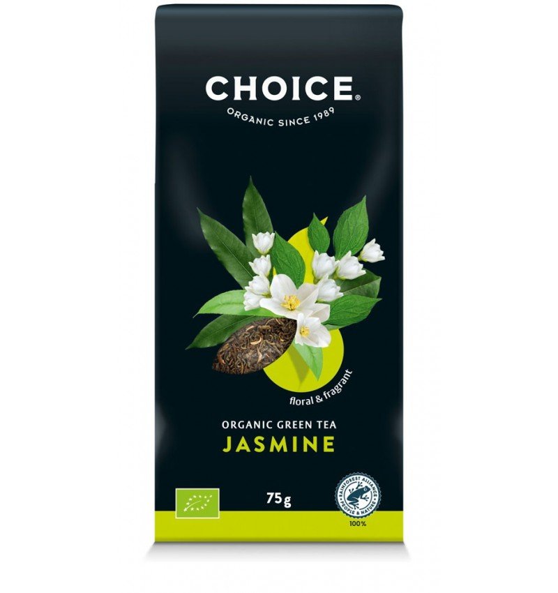 Ceai verde bio Jasmin, 75g