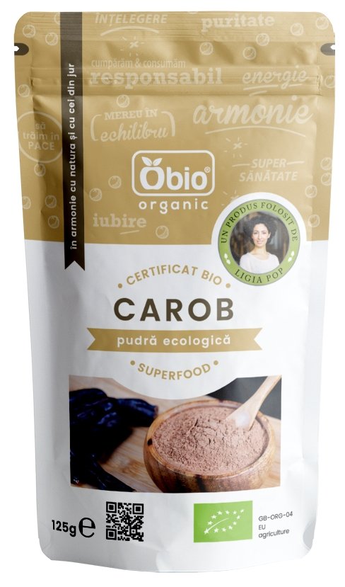 Pudra de carob (roscove) bio