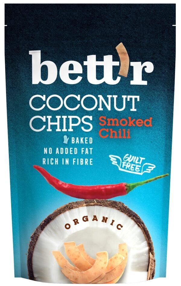 Chips de cocos cu chilli eco