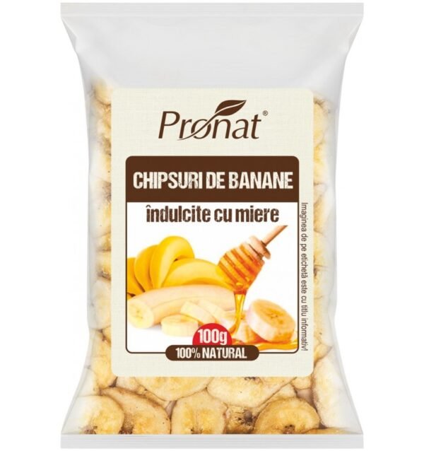 Chipsuri de banane cu miere