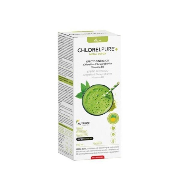 Chlorelpure + bautura detoxifianta cu aroma de menta si lamaie,