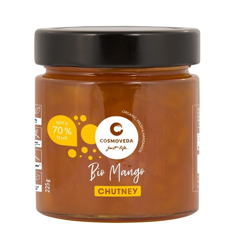 Chutney bio de mango, 225g