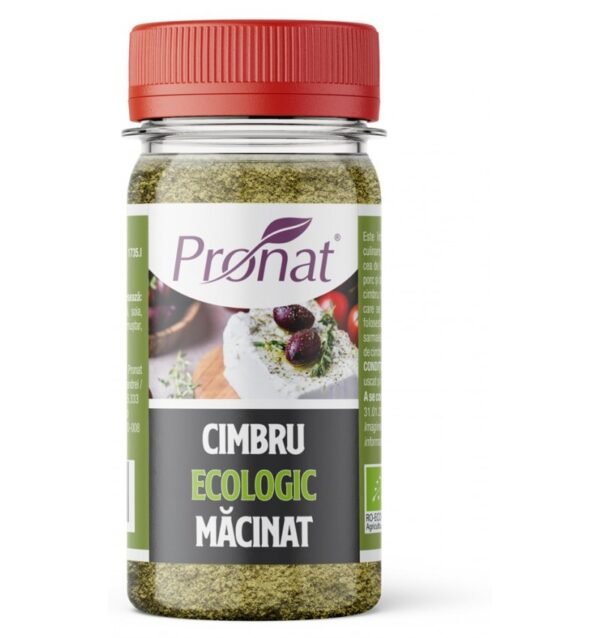 Cimbru bio, macinat, 40g