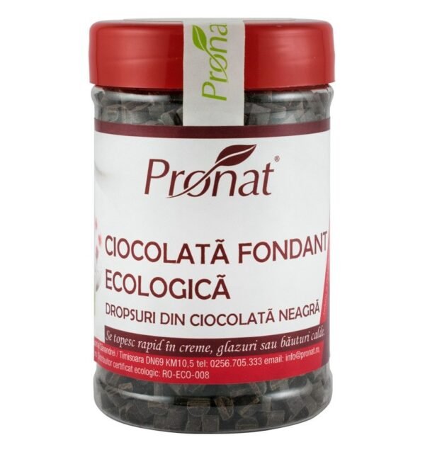 Ciocolata fondant bio 180g