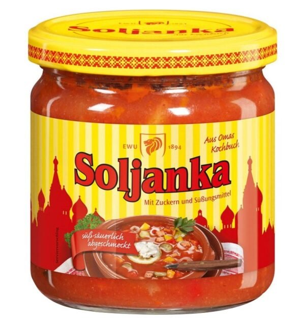 Ciorba dulce-acrisoara cu carne, Soljanka,