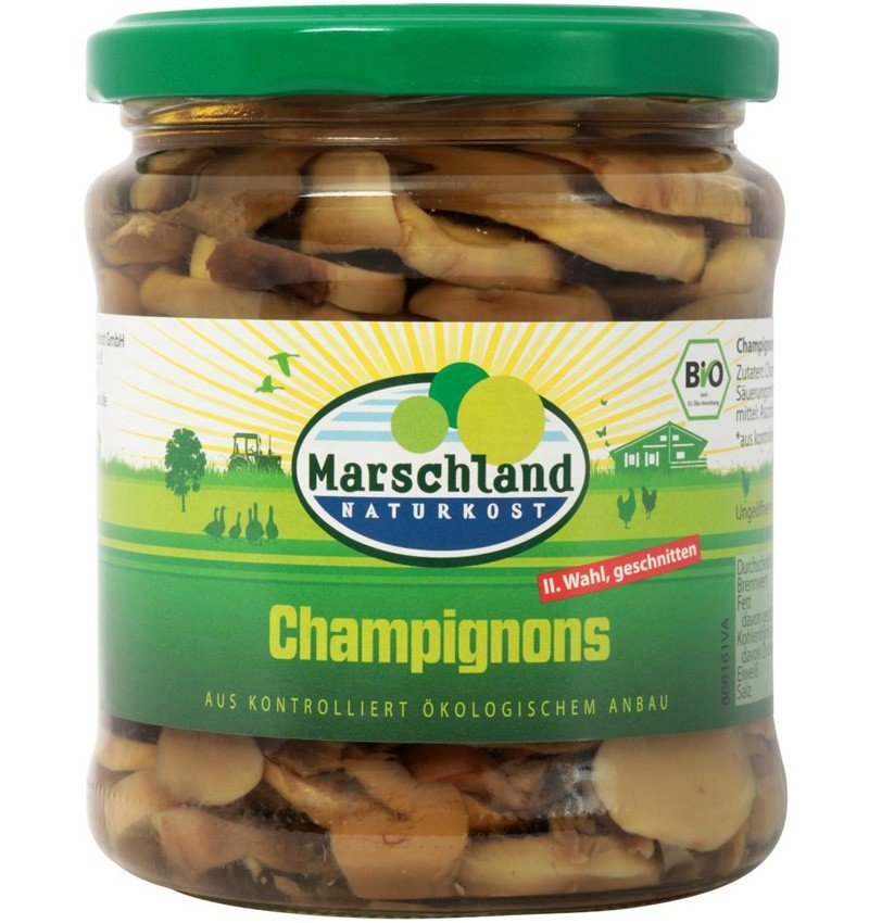 Ciuperci champignons bio 330g / 170g