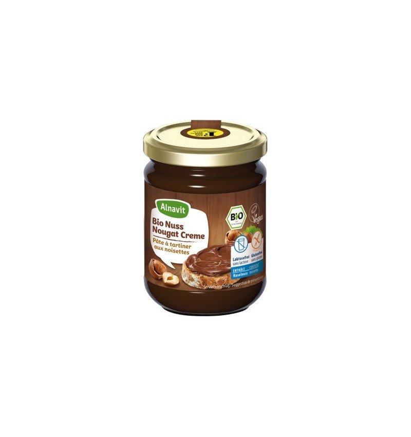 Crema bio de cacao si alune de