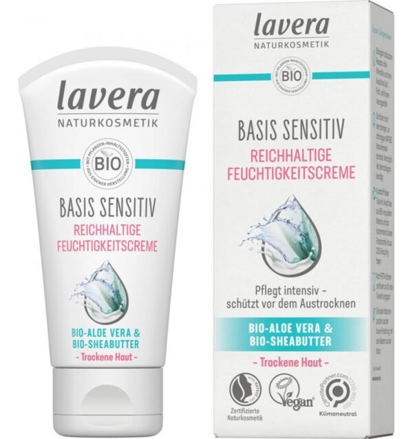 Crema hidratanta bio Basis Sensitiv cu aloe vera si unt