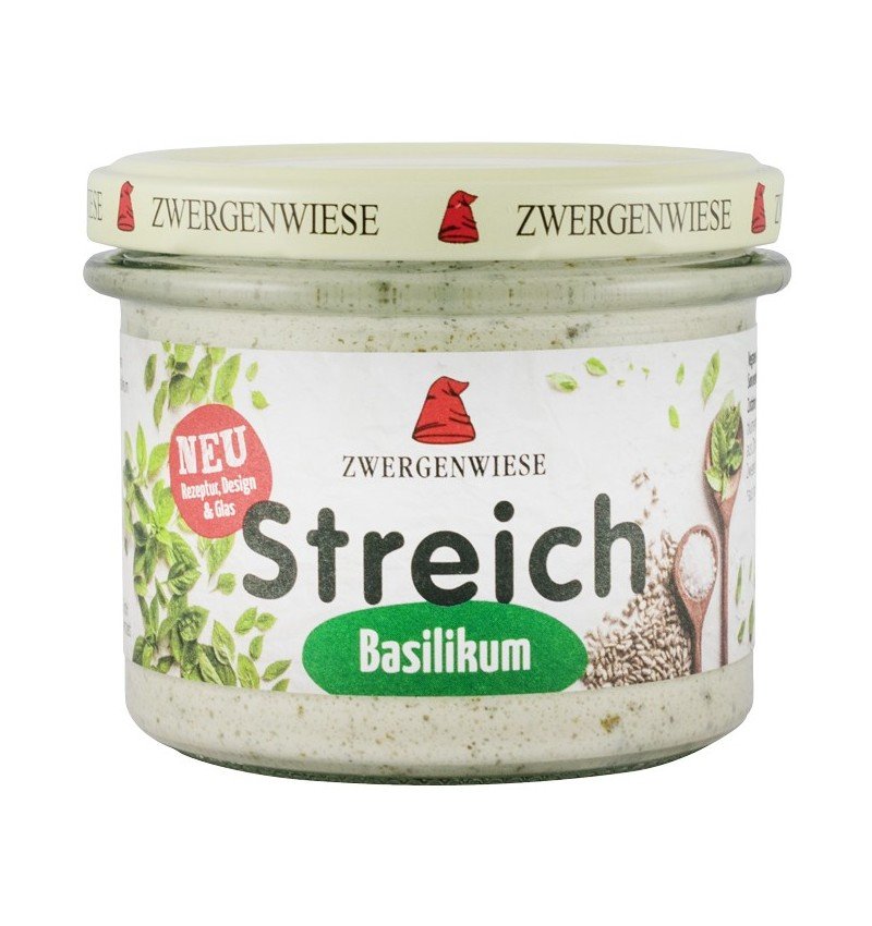 Crema tartinabila bio vegetala cu busuioc,