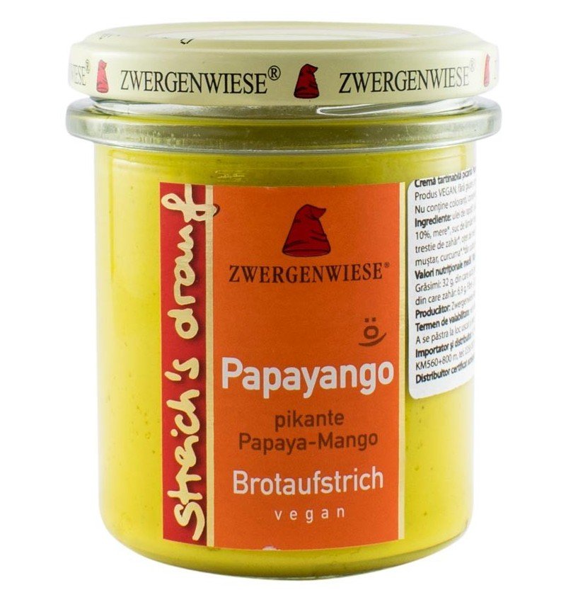 Crema tartinabila bio vegetala Papayango,